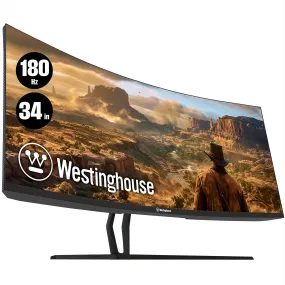 34" Curved Ultrawide Gaming Monitor