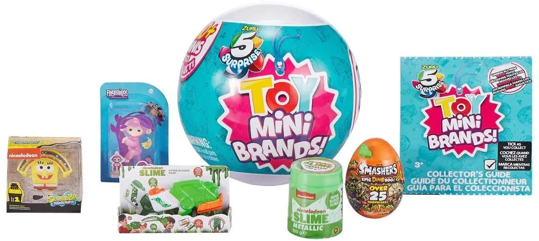 5 Surprise Toy Mini Brands Surprise Ball