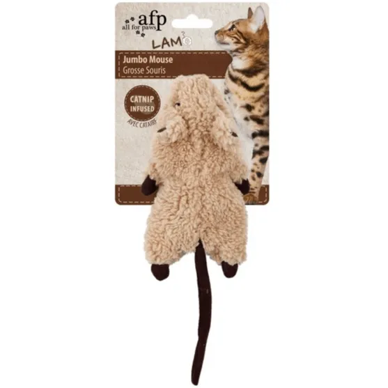 AFP Lamb Jumbo Rodent Cat Toy