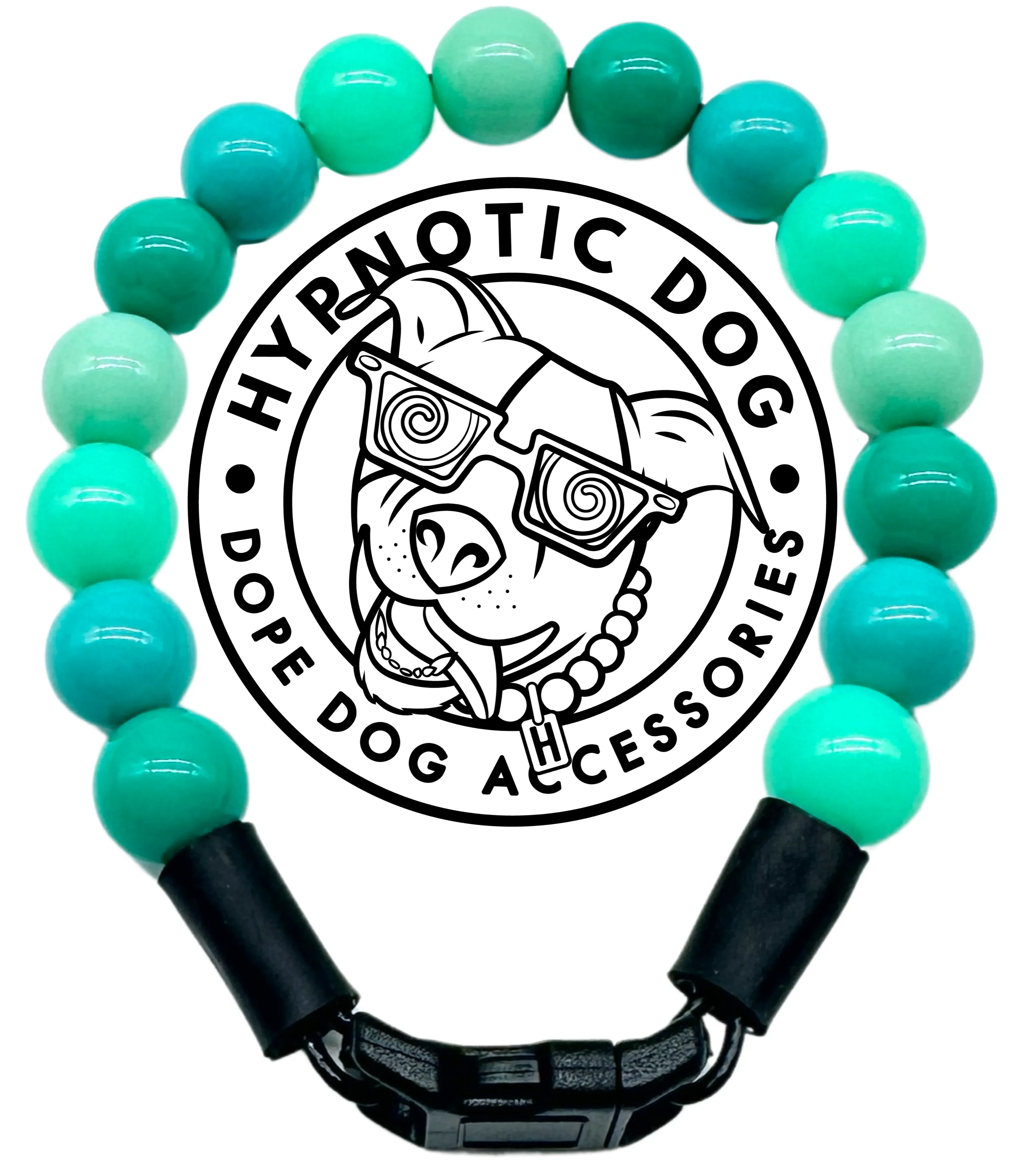 Aquamarine MINI Acrylic [Small Dog/Cat Bead Collar]