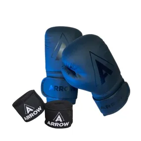 ARROW® Boxing Training Kit 12oz and Black Wraps