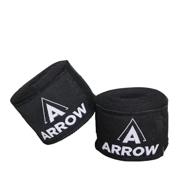 ARROW® Boxing Training Kit 12oz and Black Wraps