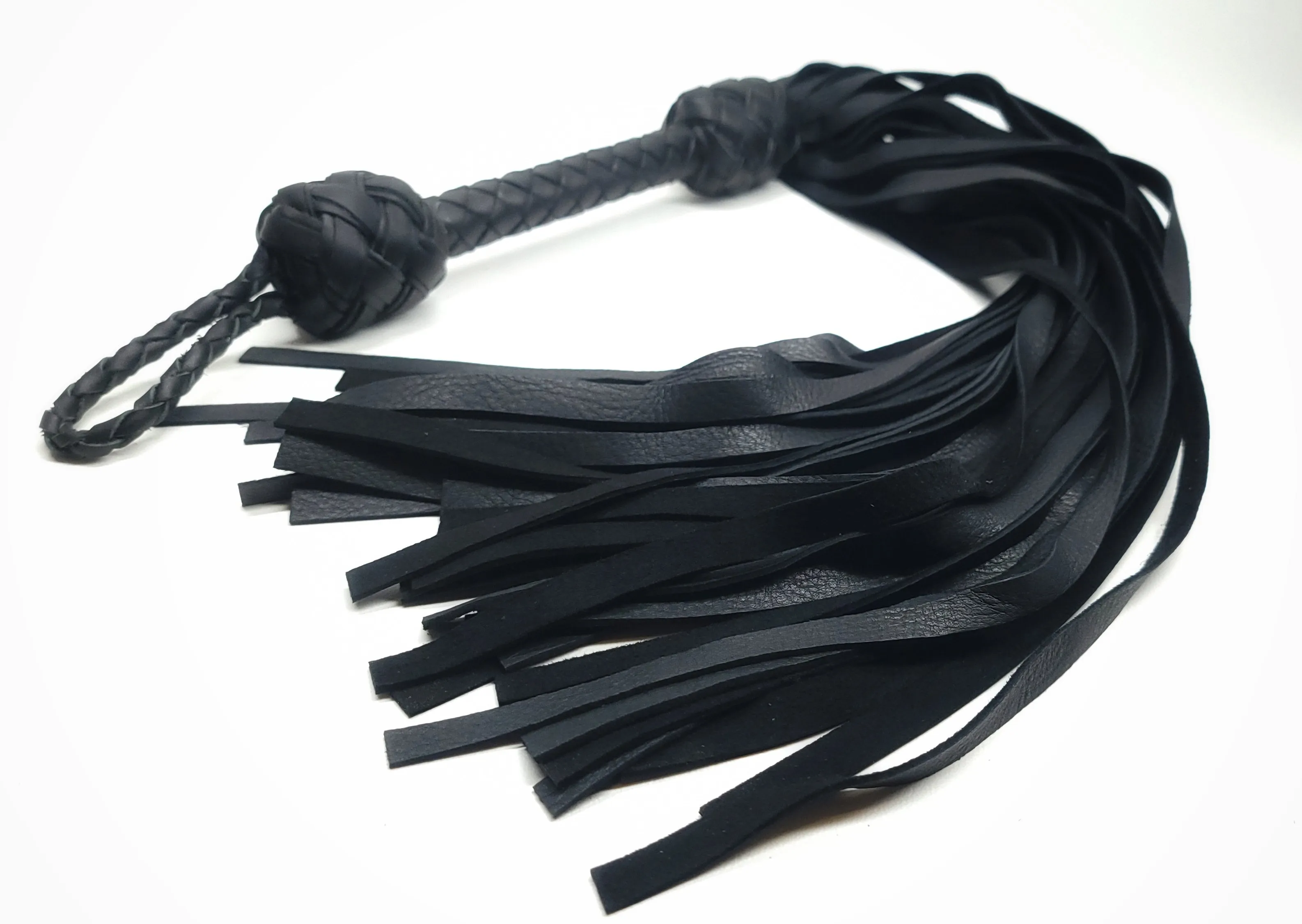 Black Deerskin Floggers- In stock