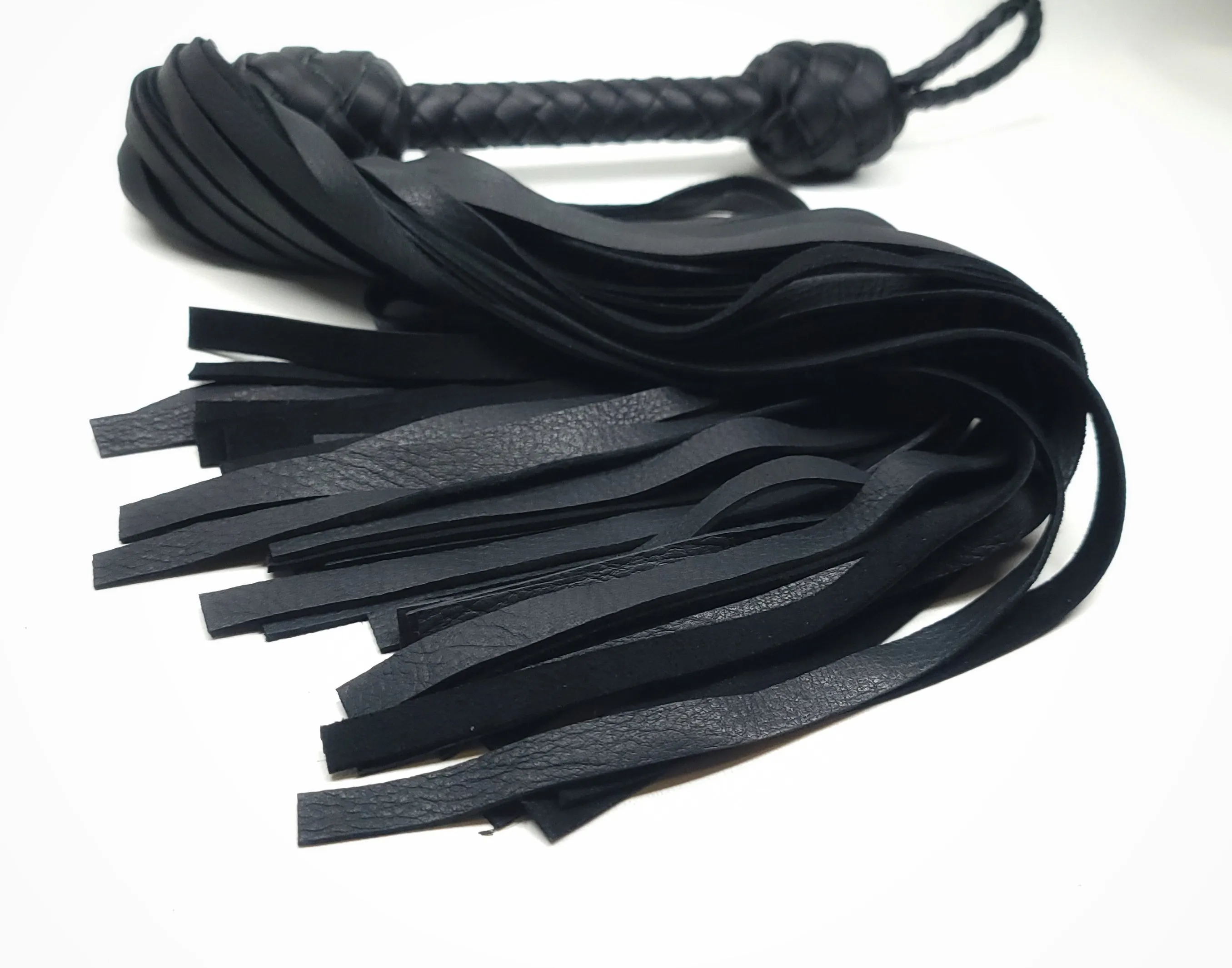 Black Deerskin Floggers- In stock