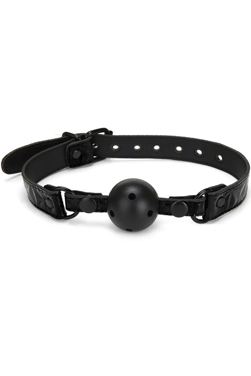 Black Diamond Ball Gag