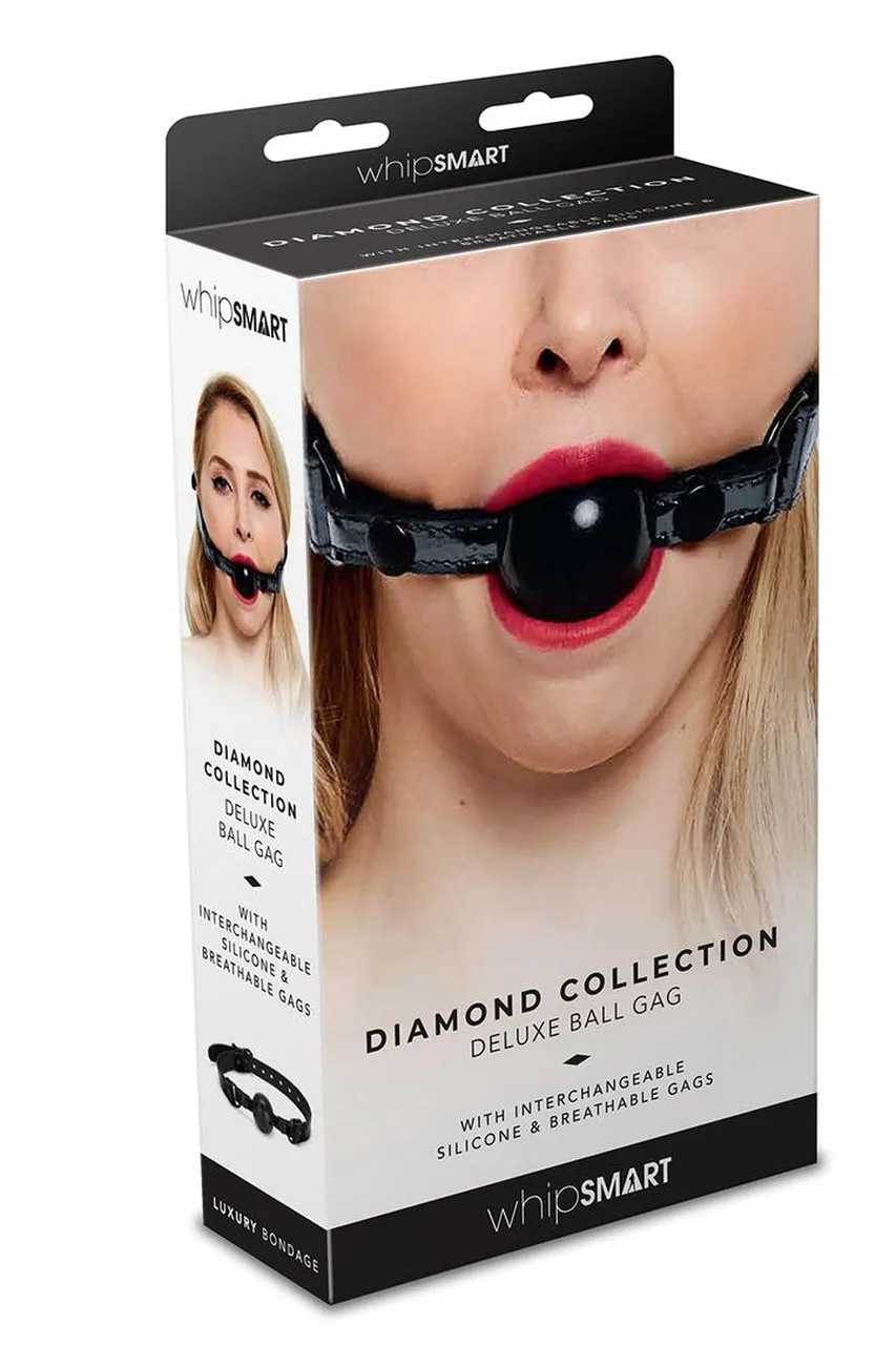 Black Diamond Ball Gag