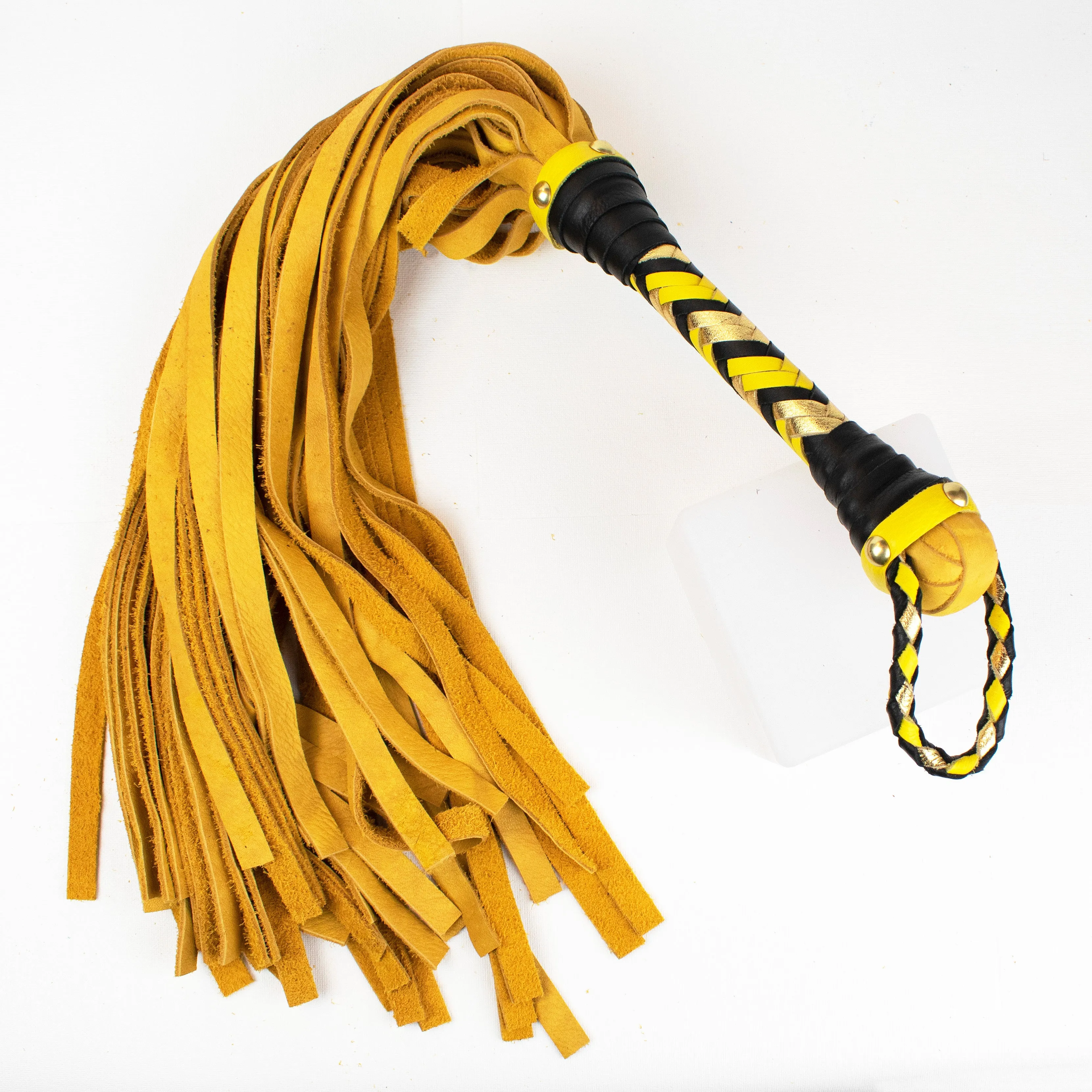 Built to Order Custom Leather Cowhide Flogger