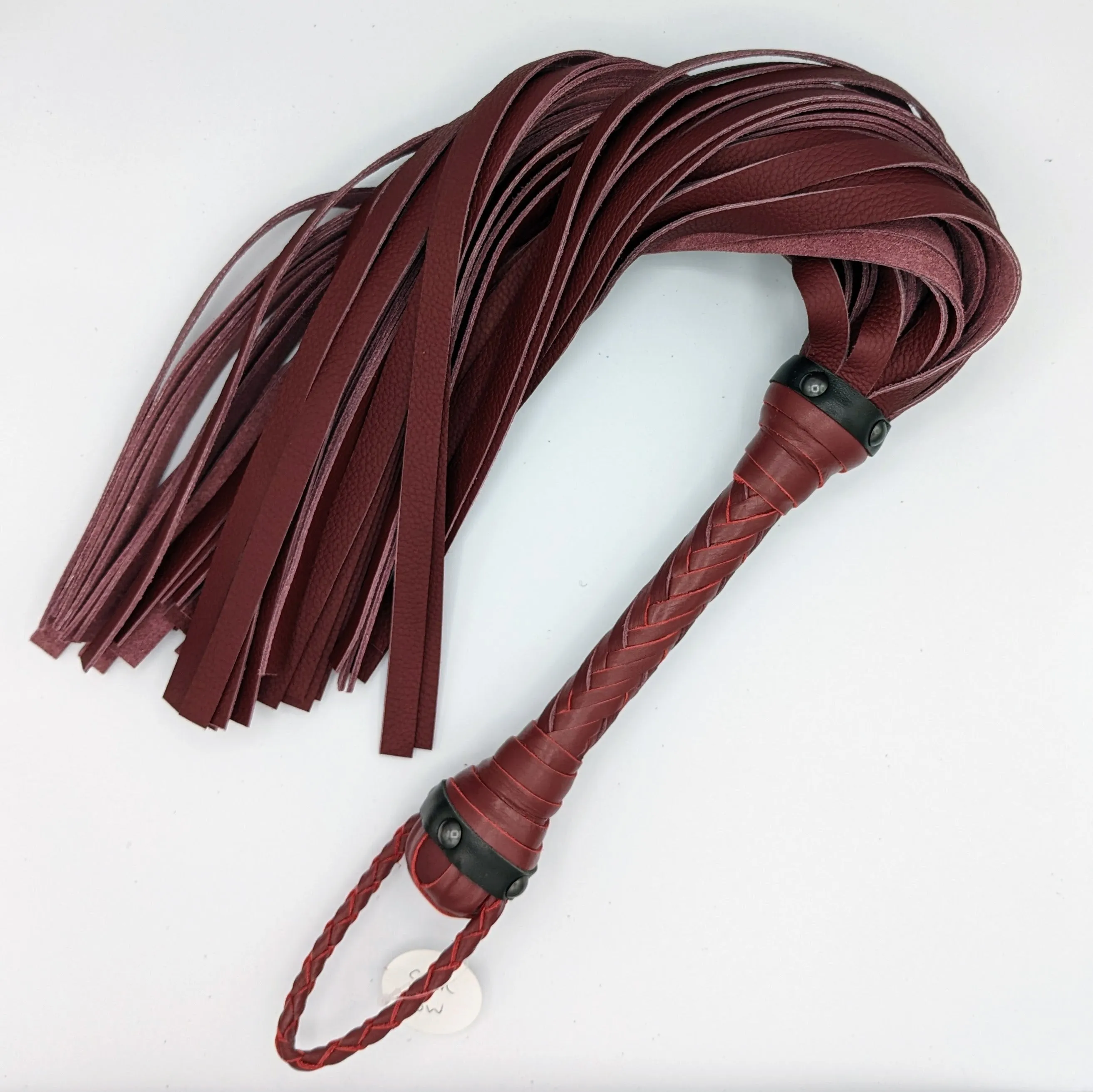 Built to Order Custom Leather Cowhide Flogger