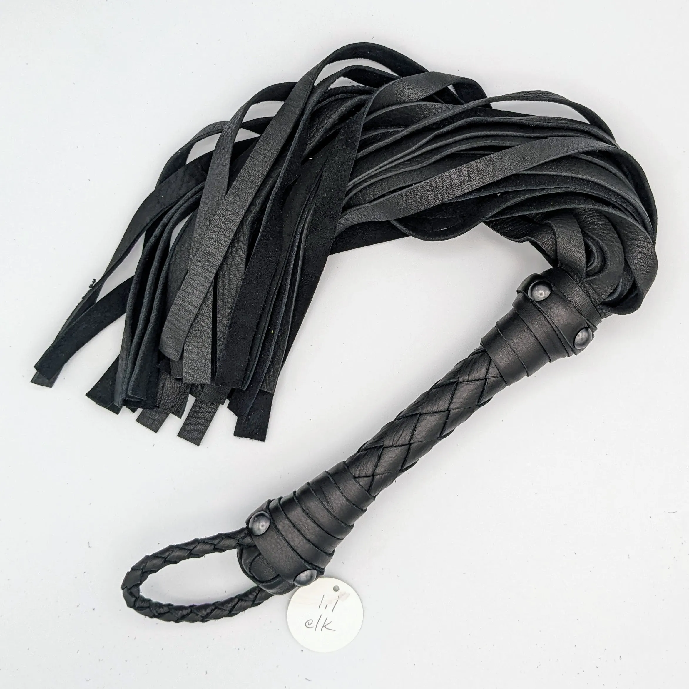 Built to Order Custom Leather Cowhide Flogger