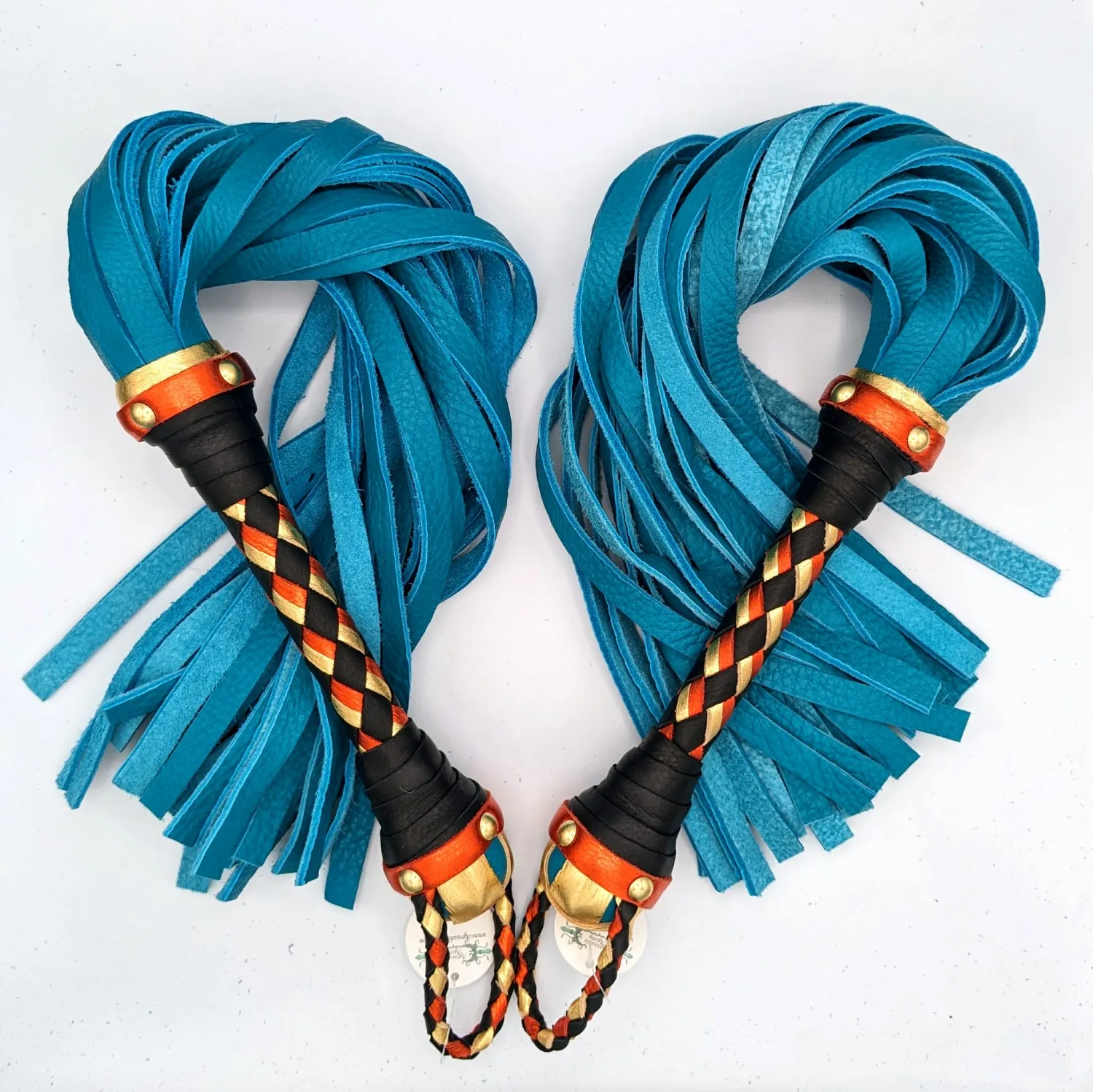 Bullhide Flogger - Leather Flogger - Custom to order