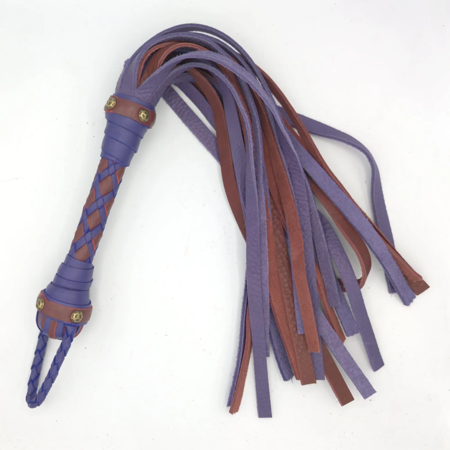 Bullhide Flogger - Leather Flogger - Custom to order