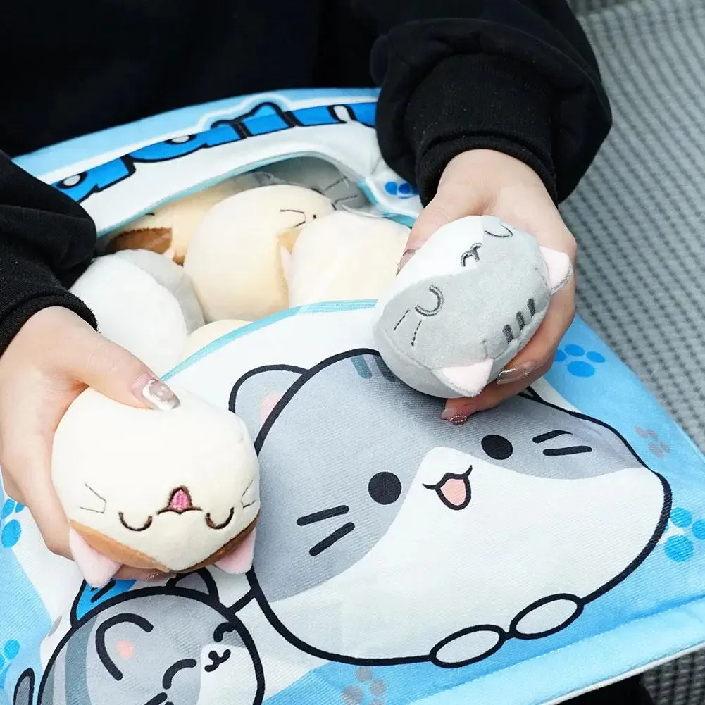 Cat Pudding Snack Pillow