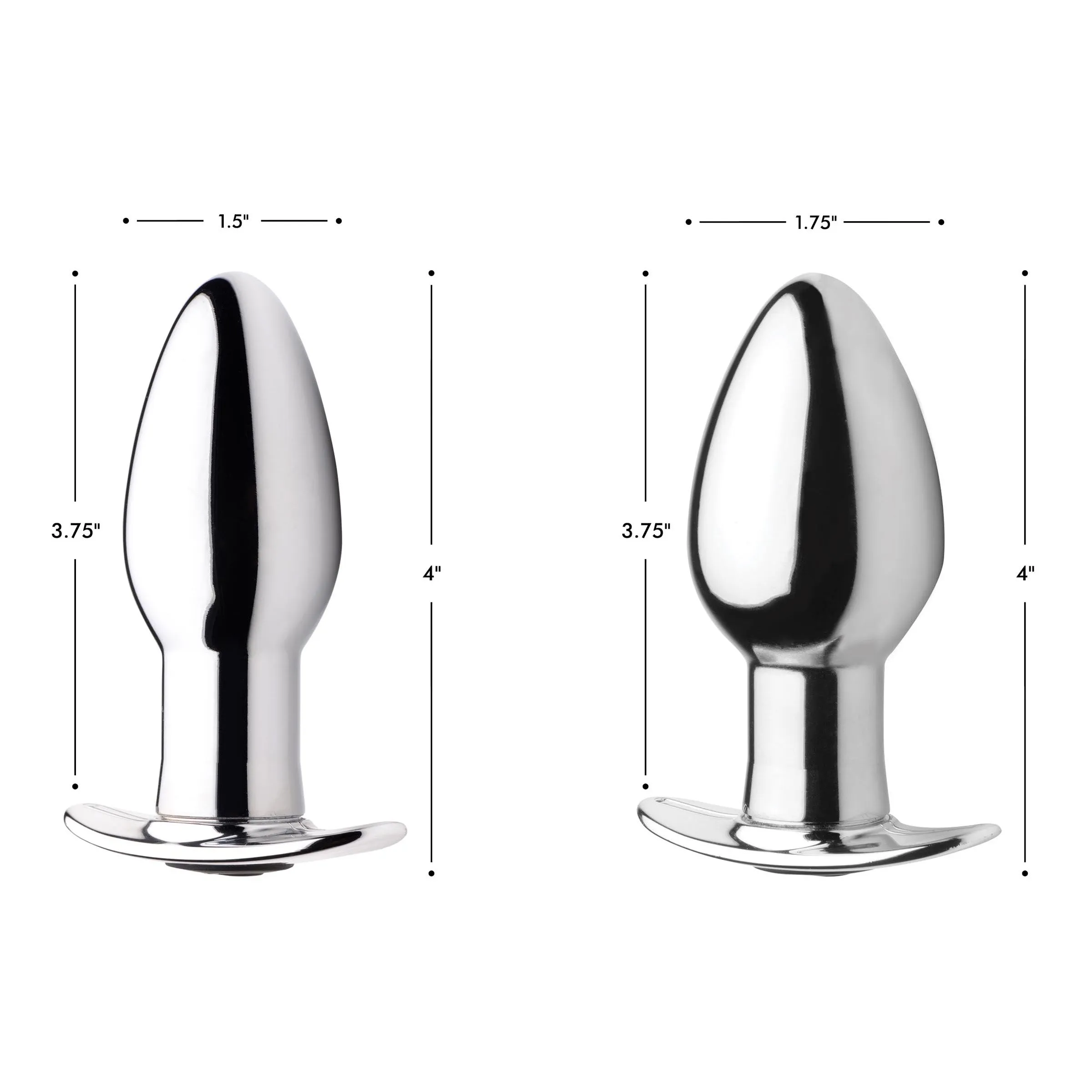 Chrome Blast 7X Rechargeable Plug w- Remote - Large