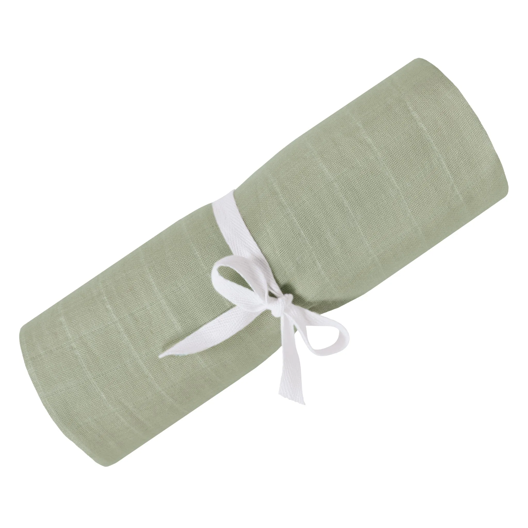 Cotton muslin swaddle - Kaki