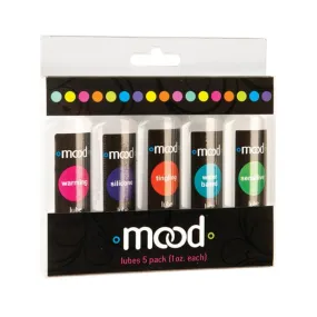 Doc Johnson - Mood Lubes Travel Kit Assorted Pack of 5 Bottles 1 oz