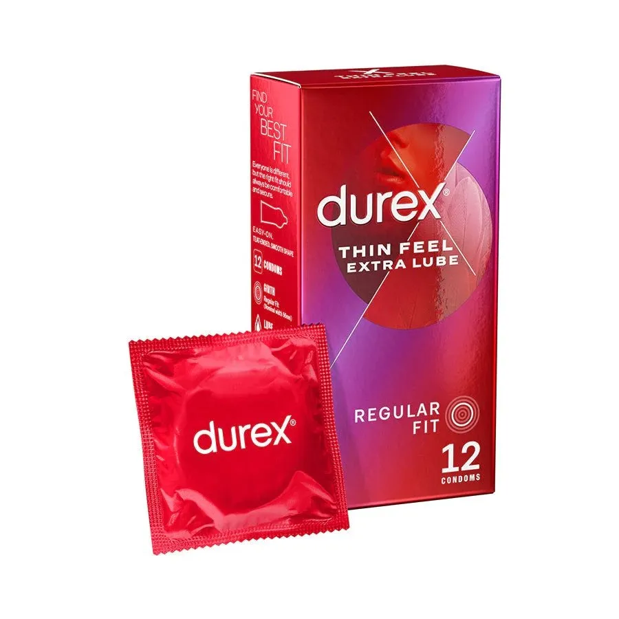 Durex Intimate Feel Thin Condoms x 12