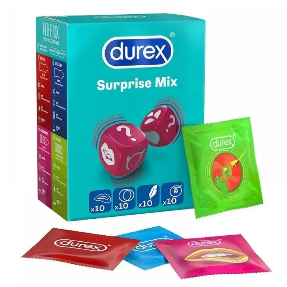 Durex Latex Ultra Thin Male Condoms 40 Pack