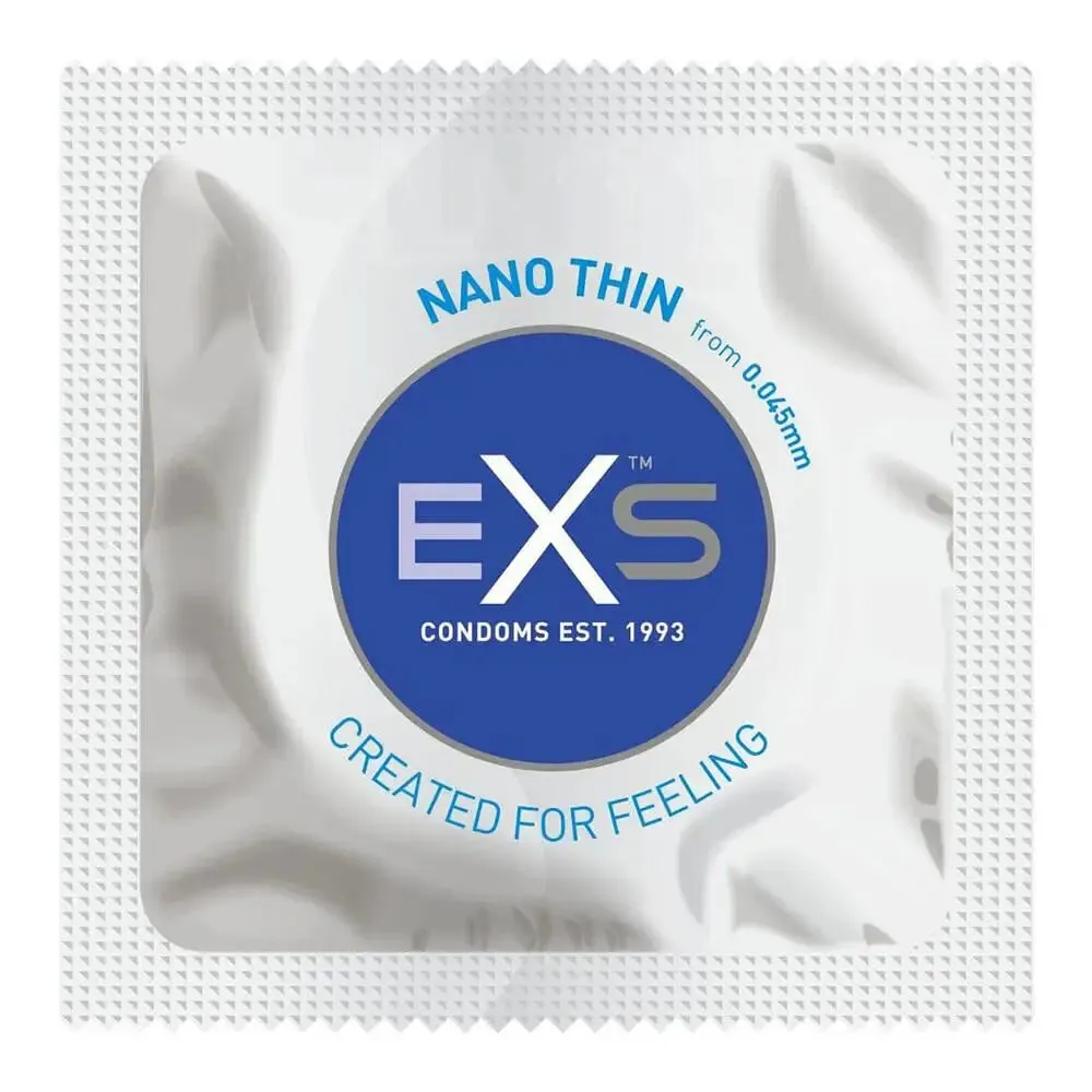 Exs Nano Latex Ultra Thin Condom 12 Pack