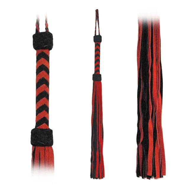 Fetissimo Suede Flogger 30 inches