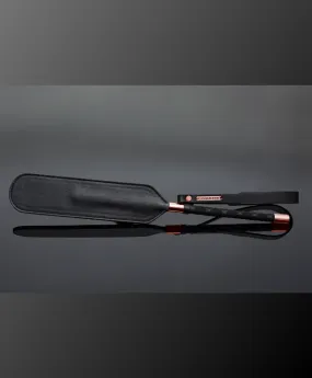 Fiery Elegance Vegan Paddle in Black & Rose Gold