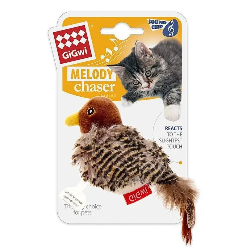 GiGwi Cat Toys Melody Feather Chaser