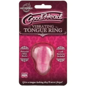 Goodhead Vibrating Tongue Ring - Pink