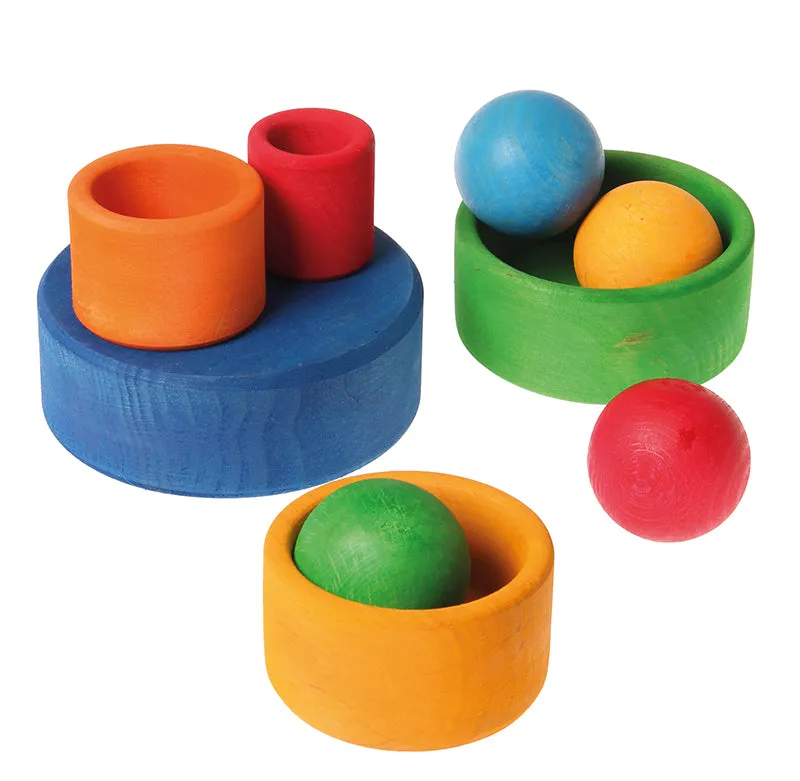 Grimm's Coloured Bowls (Outside Blue)