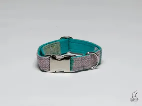 Harris Tweed Summer Herringbone Dog Collar