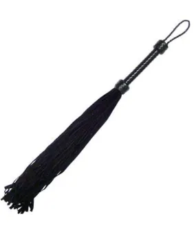 Immortal Mistress Suede Flogger in Black