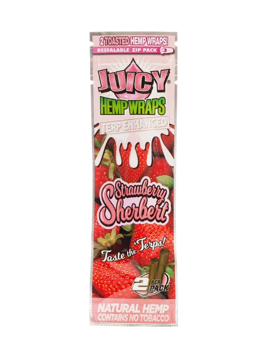 Juicy Hemp Wraps - 2 Pack