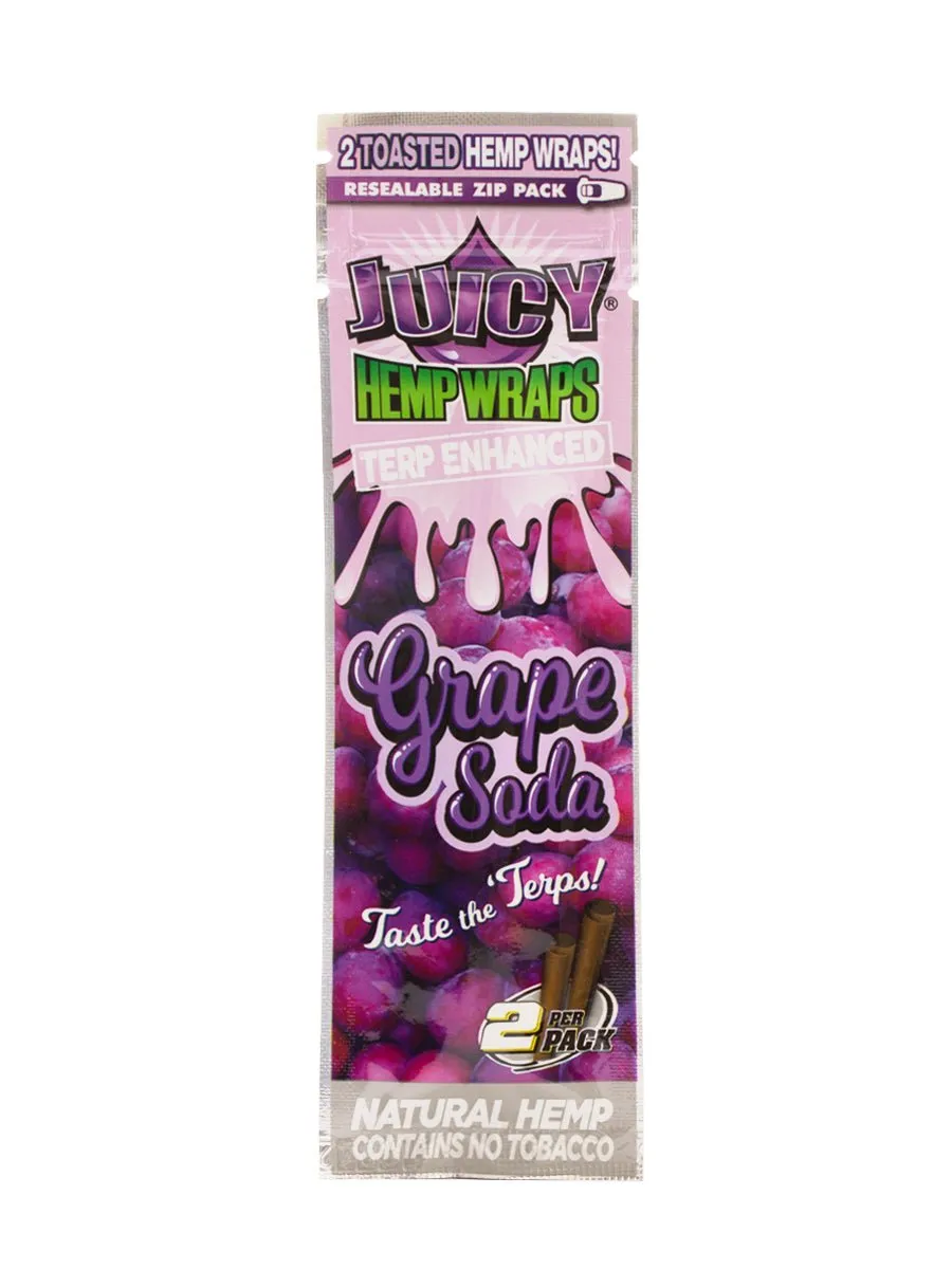 Juicy Hemp Wraps - 2 Pack