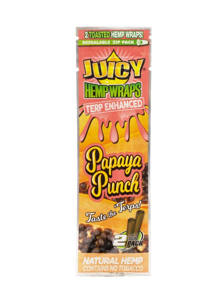 Juicy Hemp Wraps - 2 Pack