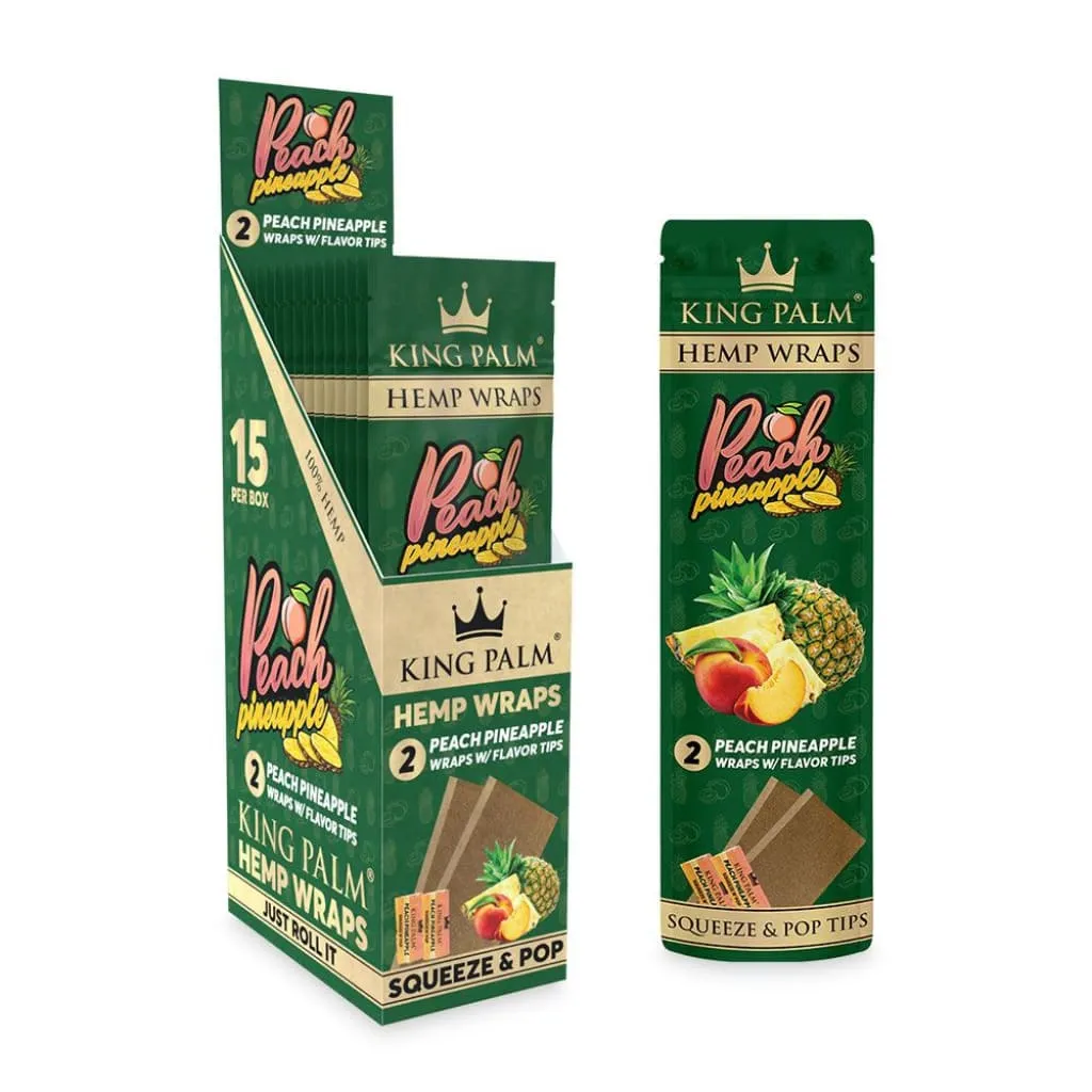 King Palm’s Hemp Wraps With Natural Fruit Flavors