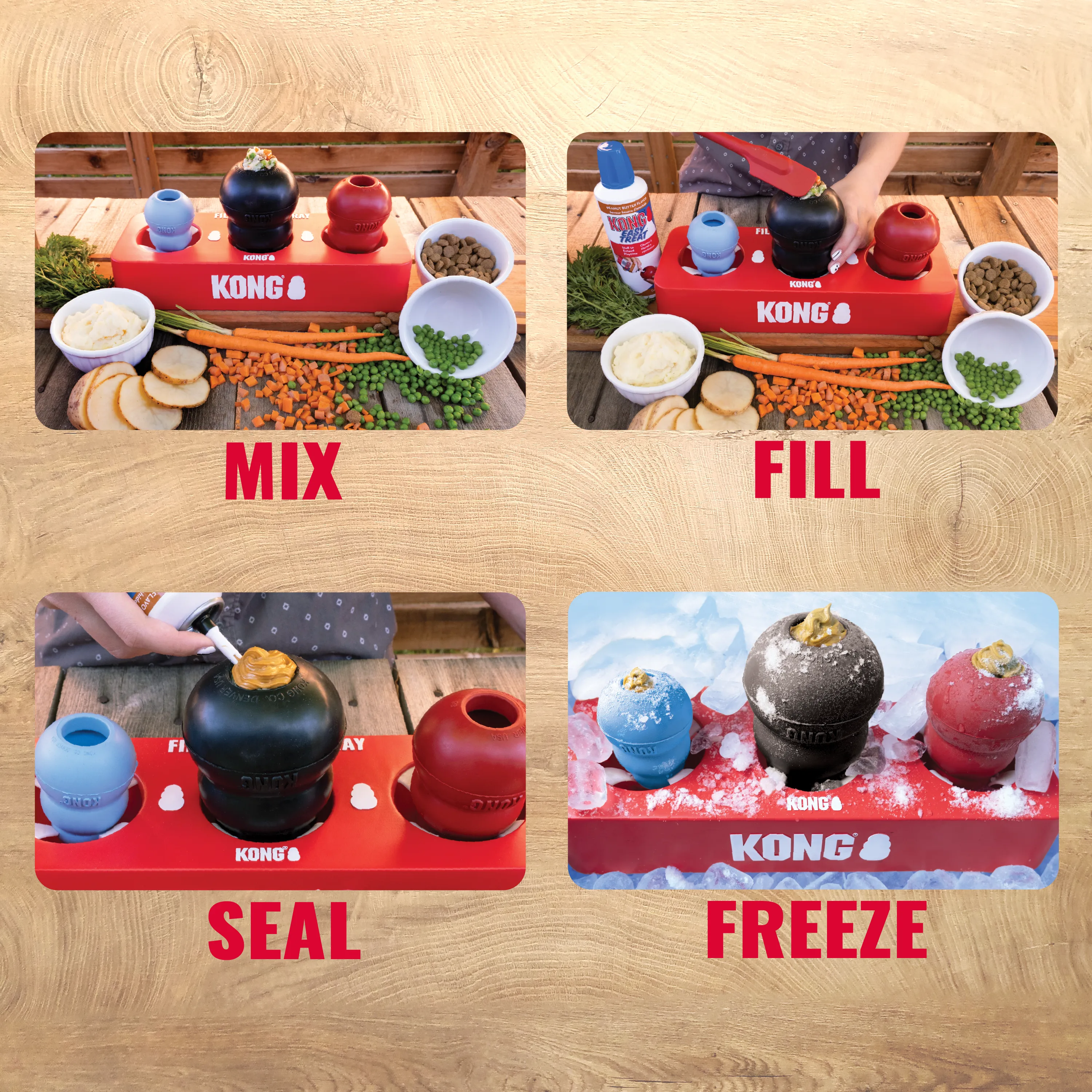 KONG - Fill or Freeze Tray