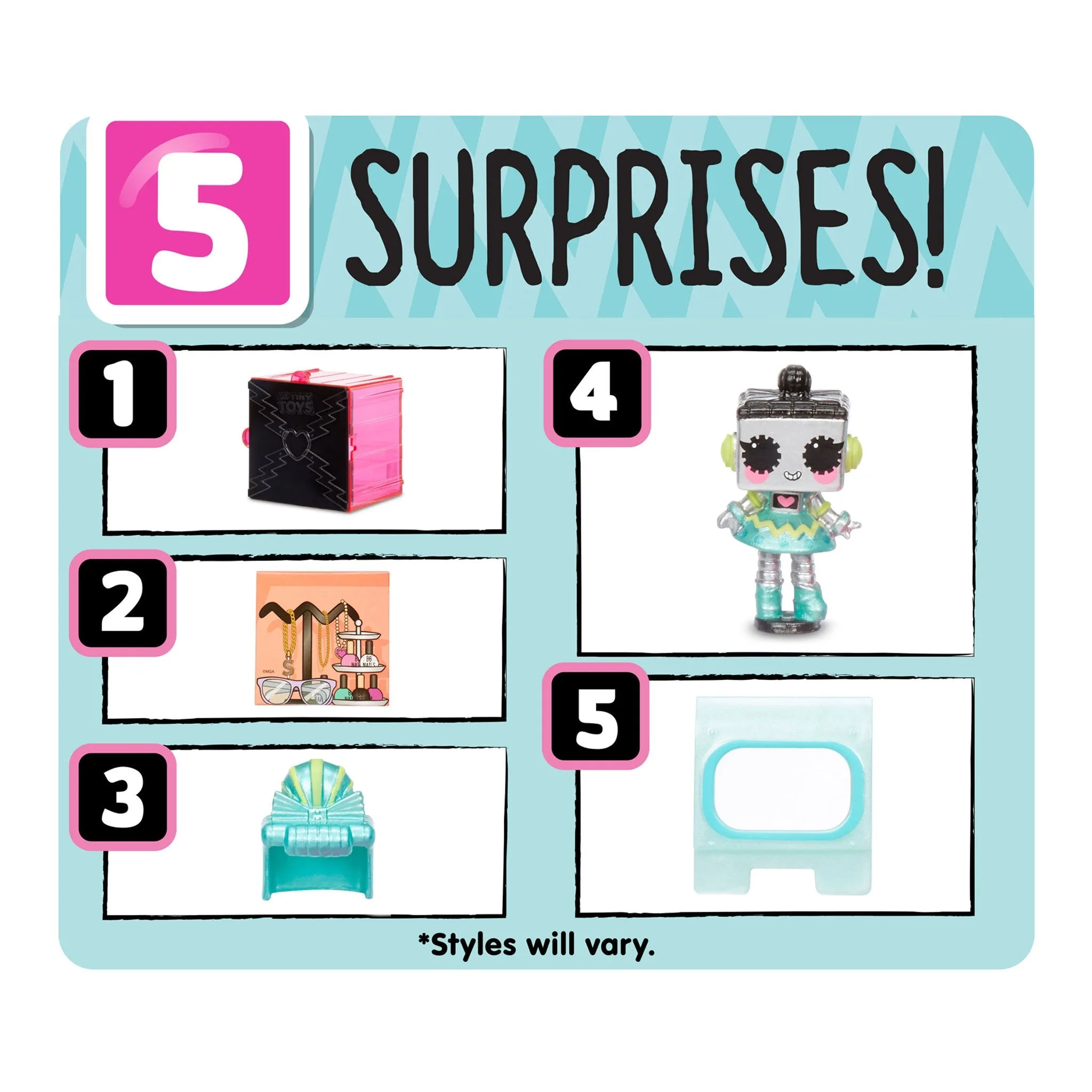 LOL Surprise Tiny Toys 18-pack