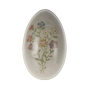 Maileg metal Easter egg, small - flower