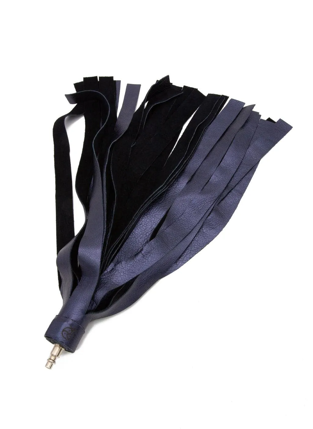 Metallic Cow Leather Interchangeable Flogger Head 1"