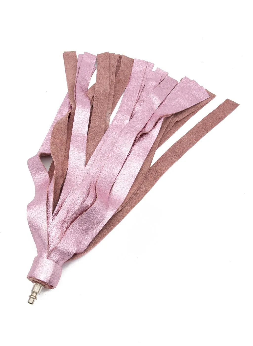 Metallic Cow Leather Interchangeable Flogger Head 1"