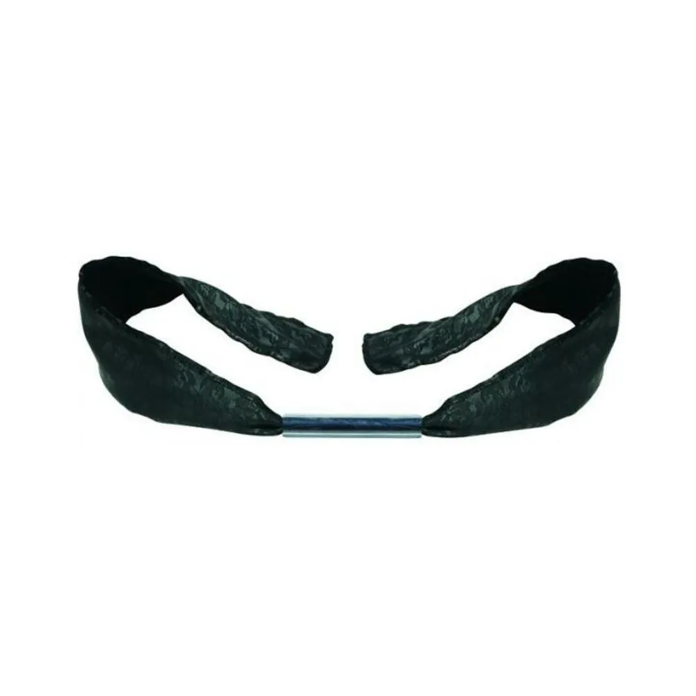 Midnight Lace Bit Gag Black O/S