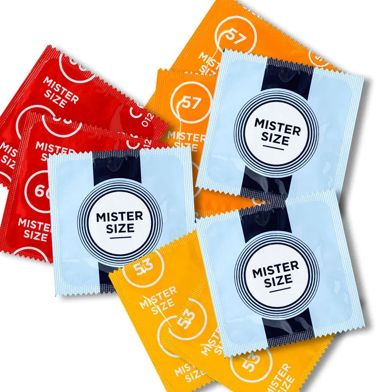 Mister Size Regular Condoms Sampler 3 Boxes x 3