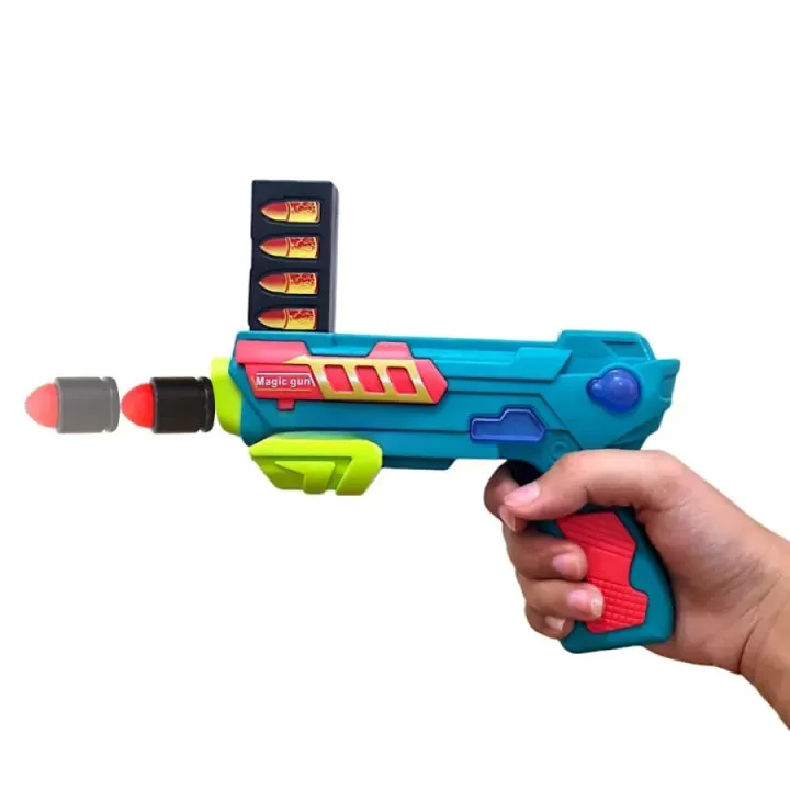 Multi-function Manual Shooting Soft Bullet Gun With Helicopter