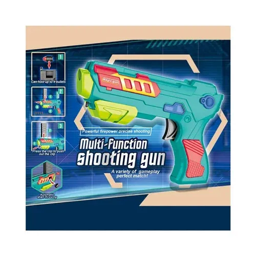 Multi-function Manual Shooting Soft Bullet Gun With Helicopter