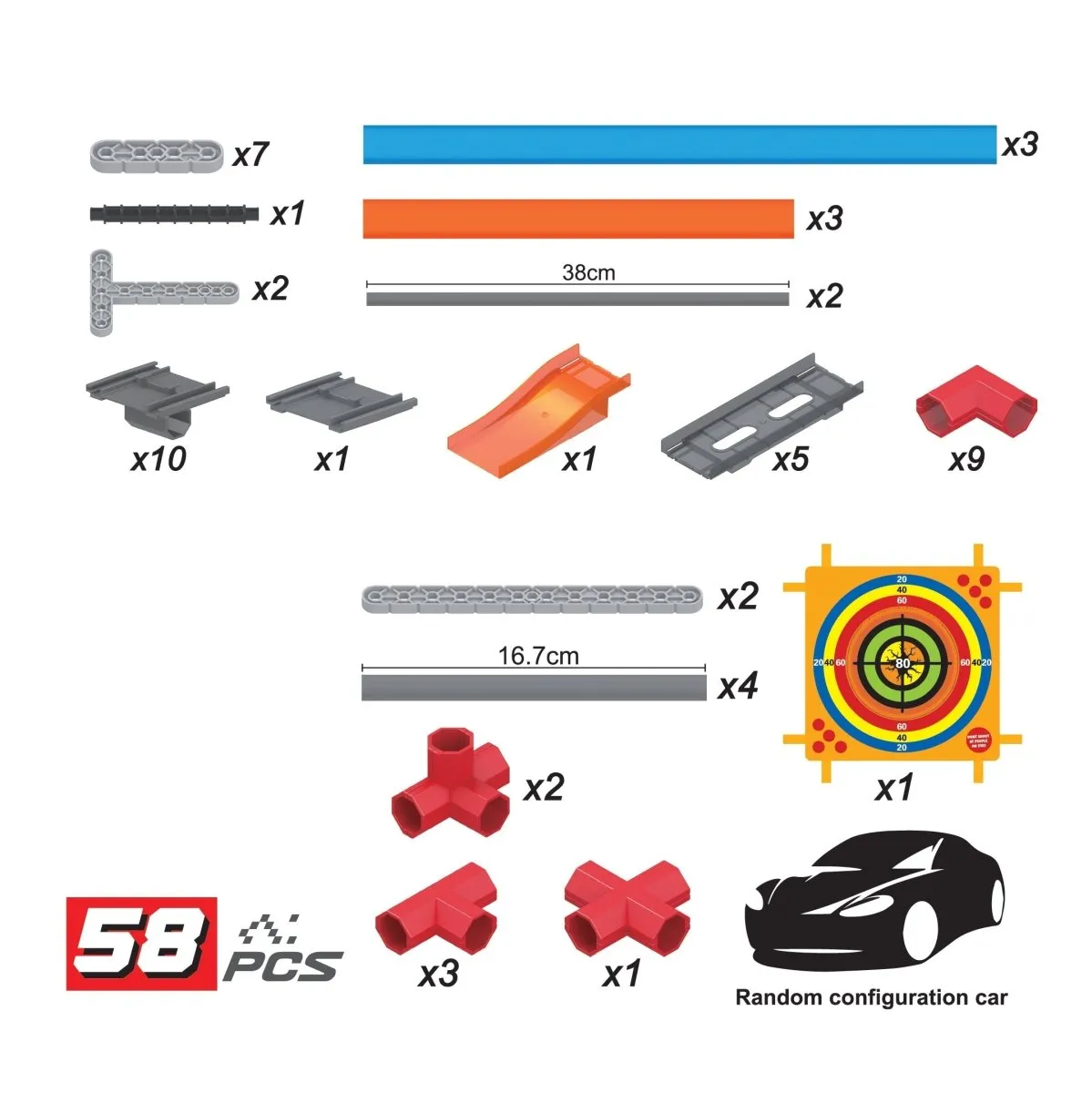 Playzu High Speed Pull Back-3A-Target