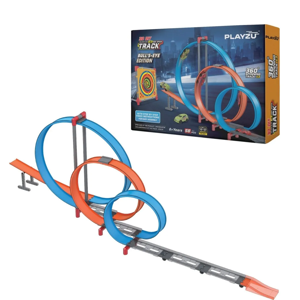 Playzu High Speed Pull Back-3A-Target