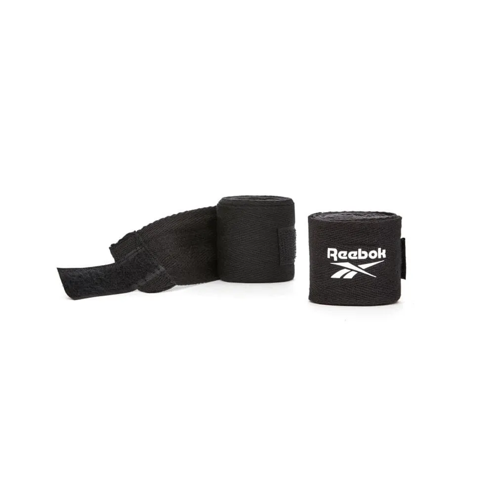 Power Systems Reebok Combat Hand Wraps (2m), Black