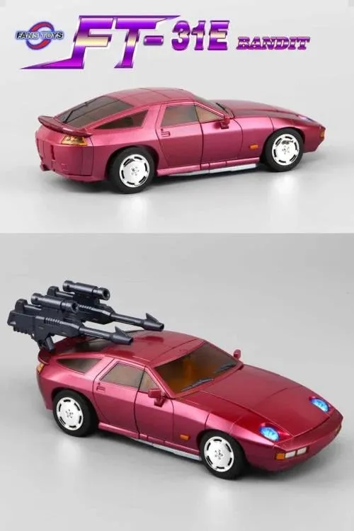 Pre Order FT-31E Bandit (MP Dead End) and FT-31 Marauder Combiner Set Transformers - Fans Toys