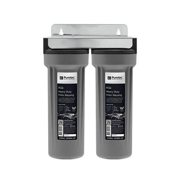 Puretec CD13 Series Twin Undersink Housing Filter System (38 LPM)