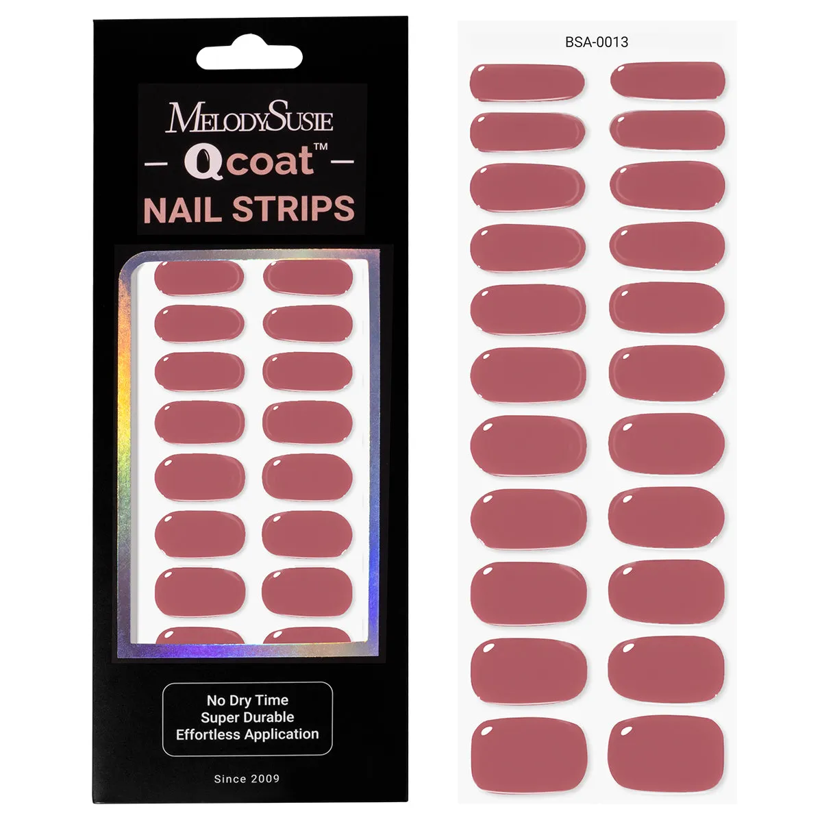 Qcoat Semi Cured Gel Nail Strips - US ONLY