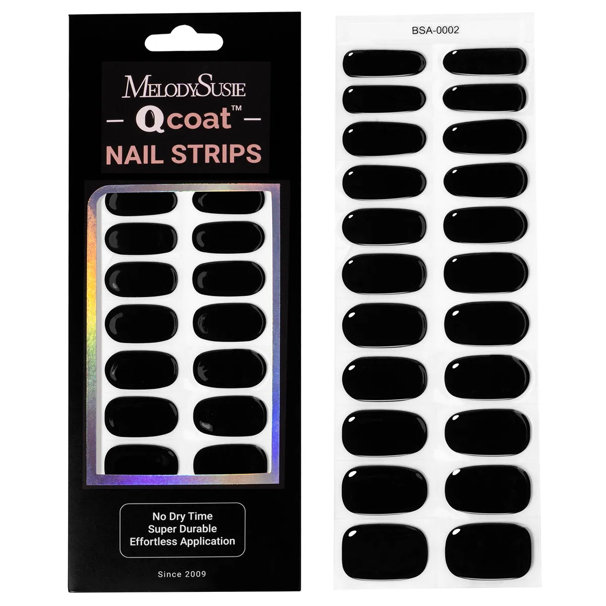 Qcoat Semi Cured Gel Nail Strips - US ONLY