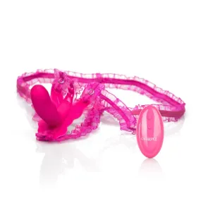 Remote Venus Penis Butterfly Pink Vibrator